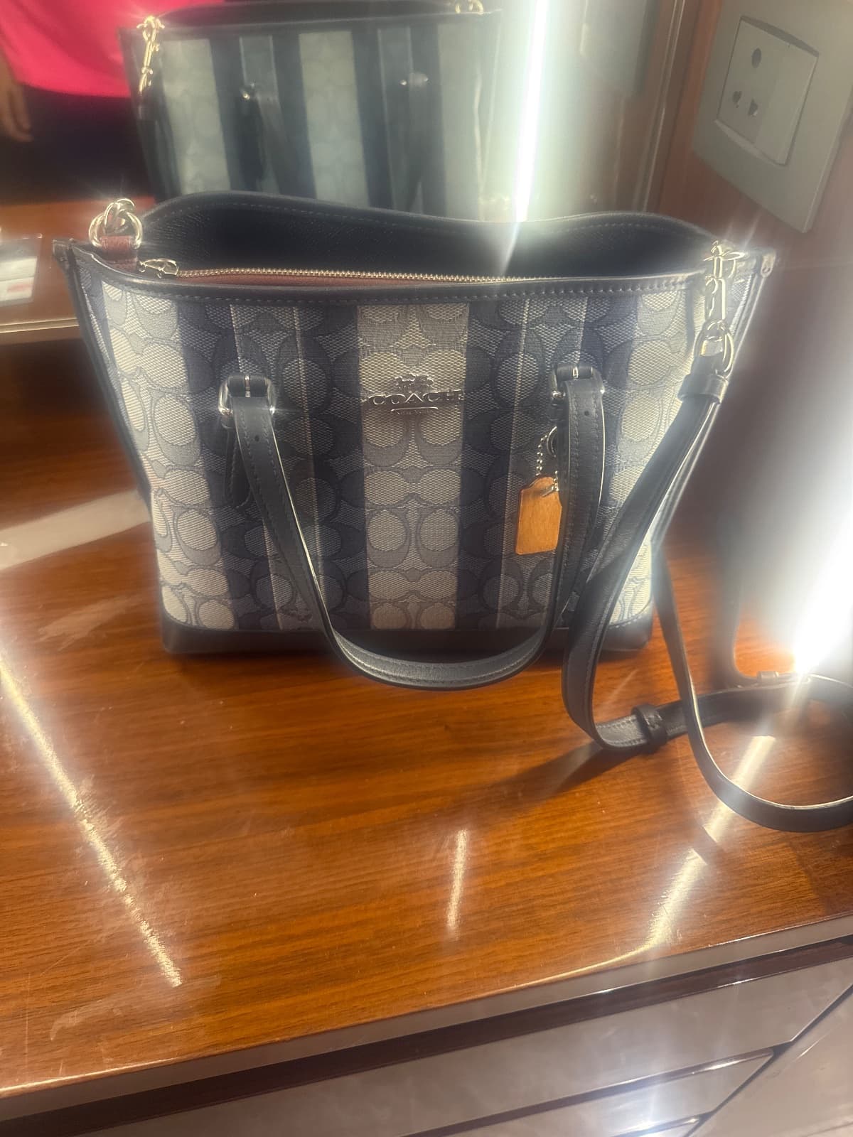 Coach Signature Tote Bag